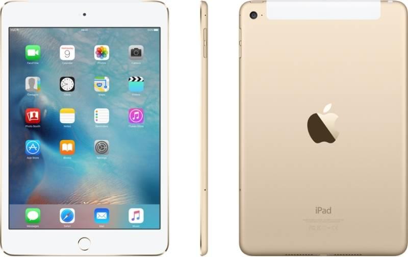 Dotykový tablet Apple iPad mini 4 Wi-Fi   Cellular 128 GB - Gold
